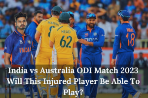 India vs Australia ODI Match Series